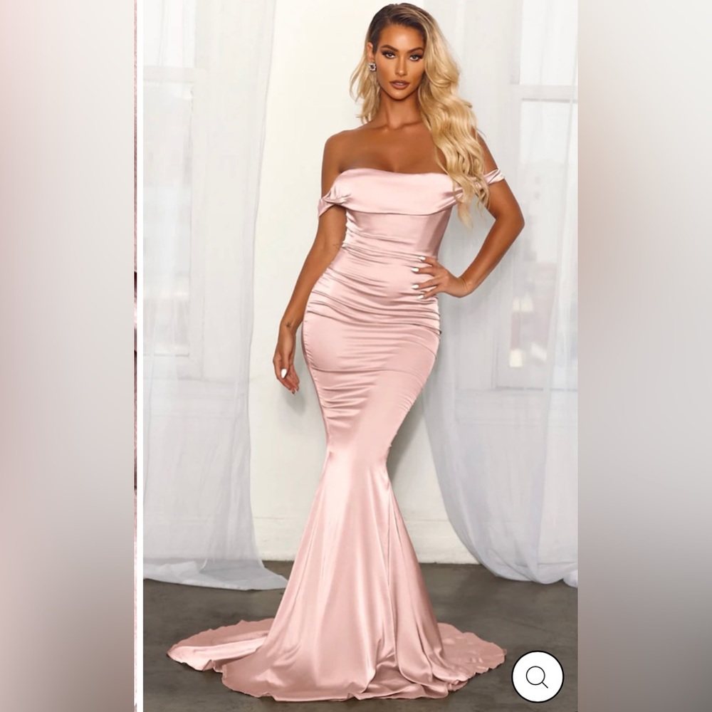 Blush Corset Gown
